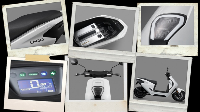 Motor listrik Honda U-Go.