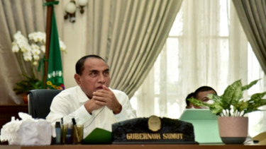Gubernur Sumut Edy Rahmayadi 