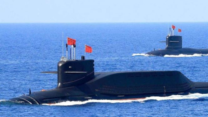 VIVA Militer: Kapal selam nuklir Type 093 Angkatan Laut China