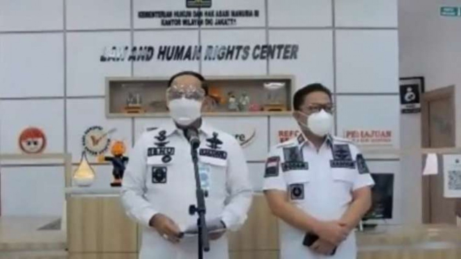Kepala Kantor Wilayah Kemenkumham DKI Jakarta Ibnu Chuldun.