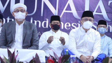 Acara Munajat Untuk Indonesia Seha yang digelar virtual dapat rekor MURI
