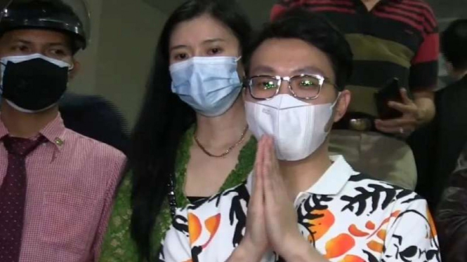 Dokter Richard Lee di Polda Metro Jaya