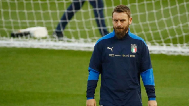 Asisten pelatih Timnas Italia, Daniele De Rossi. 