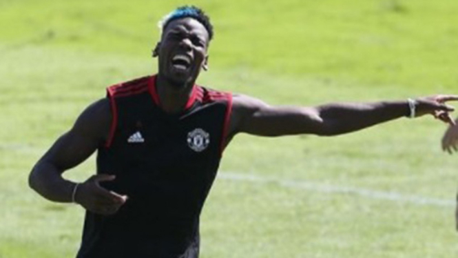 Gelandang Manchester United, Paul Pogba