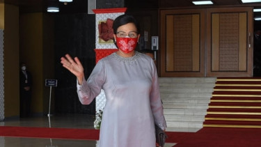 Sri Mulyani Hadiri Sidang Tahunan MPR RI