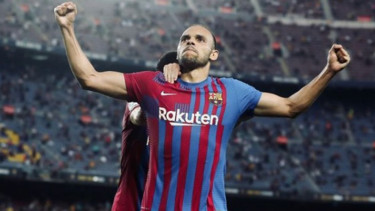 Penyerang Barcelona, Martin Braithwaite