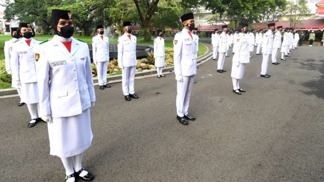 Anggota Paskibraka 2021