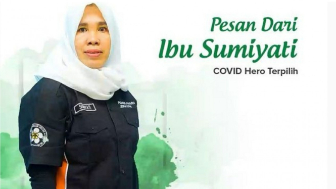Petugas pemulasan jenazah COVID-19, Ibu Sumiyati