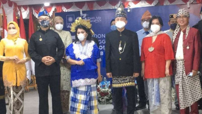 Ketua Umum PAN Zulkifli Hasan gelar upacara HUT RI secara virtual