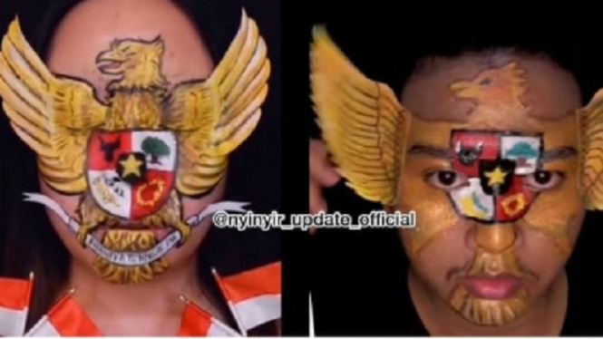 Makeup 17 agustus.