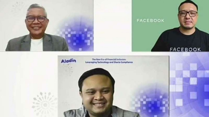 Webinar Bank aladin dan Facebook.
