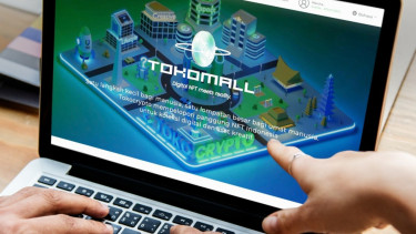 Tokomall virtual, kios digitalnya para kreator konten kreatif Tanah Air.