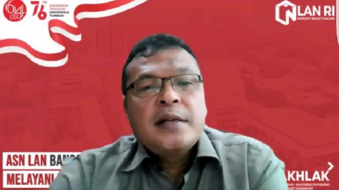  Kepala Lembaga Administrasi Negara Republik Indonesia (LAN RI), Adi Suryanto