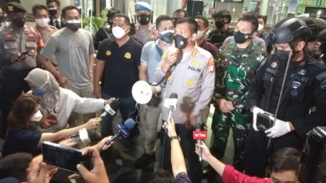 Kapolres Metro Depok Komisaris Besar, Imran Edwin Siregar.