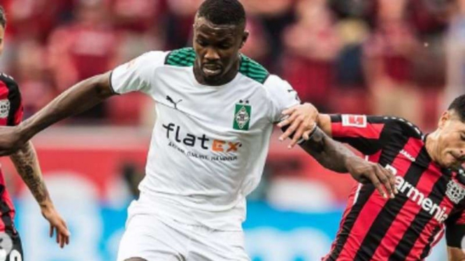 Striker Borussia Moenchengladbach, Marcus Thuram.