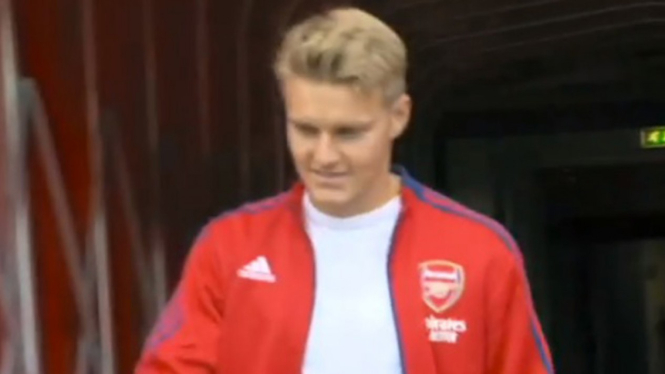 Gelandang Arsenal, Martin Odegaard
