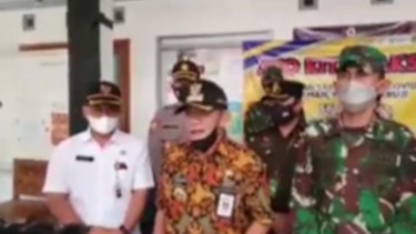 Viral Detik-detik Bupati Banjar Sebut Menteri Luhut Penjahit (Twitter/Irwan2yah)