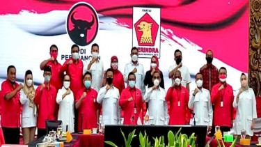 Pertemuan DPP PDIP dengan DPP Partai Gerindra