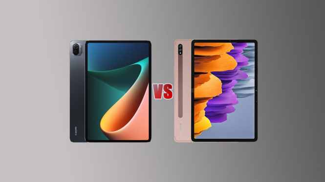 Xiaomi Mi Pad 5 Pro dan Samsung Galaxy Tab S7.