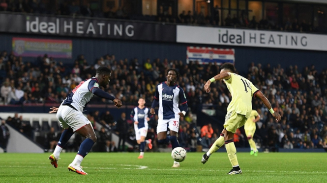 Pertandingan West Bromwich Albion vs Arsenal di Piala Liga Inggris
