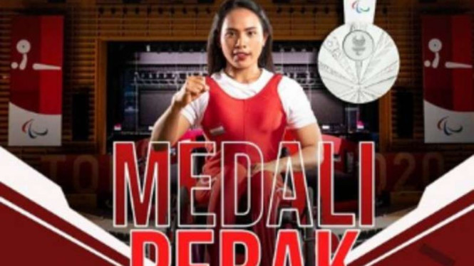 Atlet powerlifting Indonesia, Ni Nengah Widiasih.