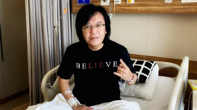 Ari Lasso dalam masa perawatan usai jalani operasi limpa