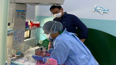 Basuki Tjahaja Purnama alias Ahok dianugerahi anak kedua perempuan