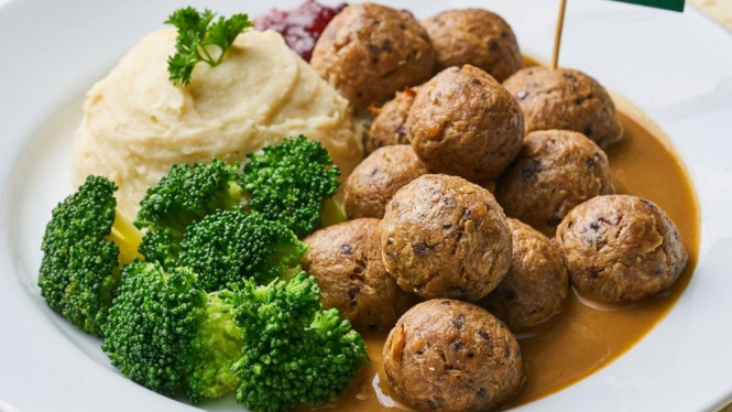Makanan plant-based.