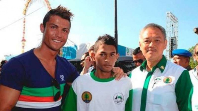 Martunis dan Cristiano Ronaldo