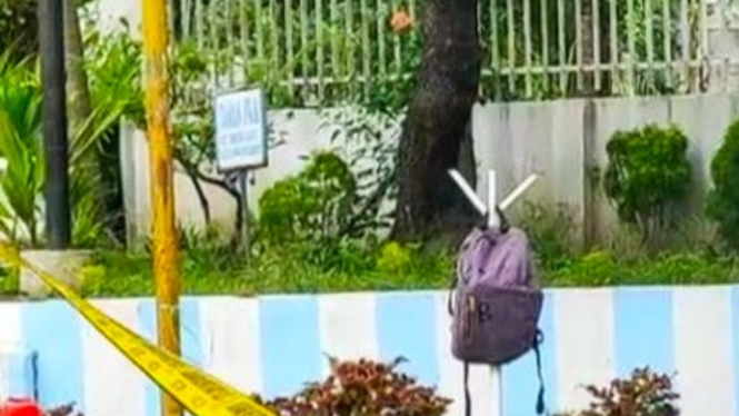 Tas Bertuliskan 'Awas Bom' Gegerkan Kota Pematang Siantar.