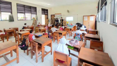 Ilustrasi sekolah.