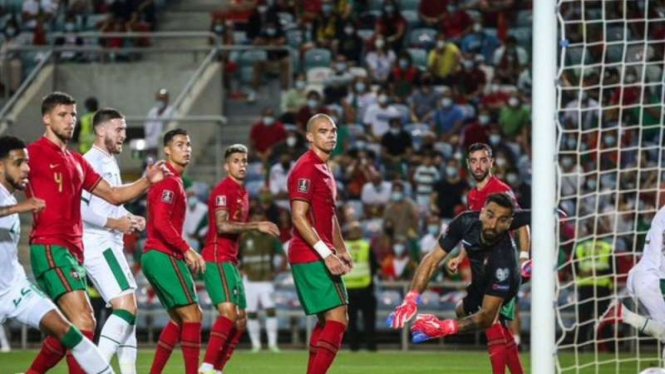 Duel Portugal vs Republik Irlandia.