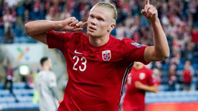 Bomber Norwegia, Erling Haaland.