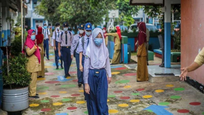 Uji coba pelaksanaan sekolah tatap muka