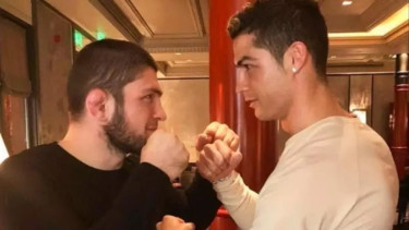 Khabib Nurmagomedov dan Cristiano Ronaldo