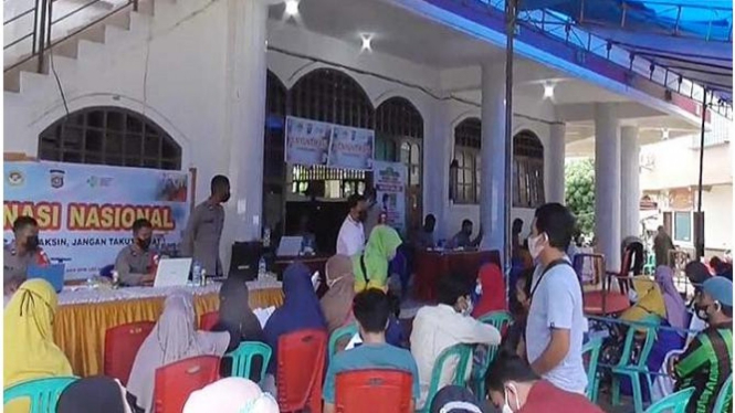 Polda Gandeng LDII Sultra Gelar Vaksinasi (detiksultra)