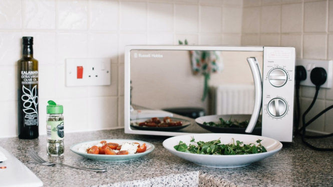 Ilustrasi microwave.