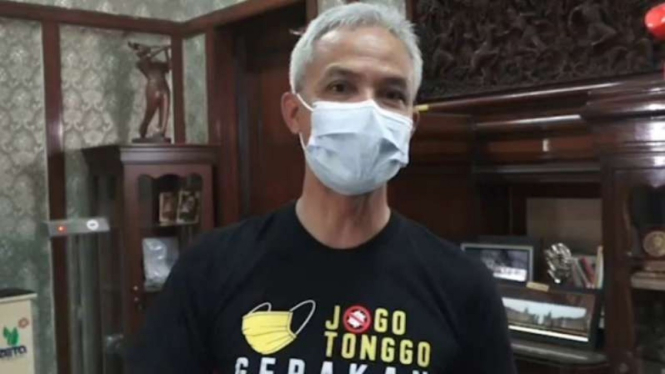 Gubernur Jawa Tengah, Ganjar Pranowo.