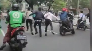 Viral Debt Collector Bawa Kabur Motor Diamuk Massa (Instagram/kamerapengawas.id)
