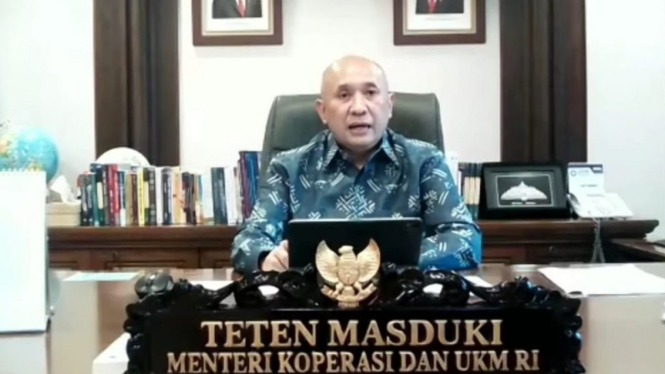 Menteri Koperasi dan UKM, Teten Masduki.