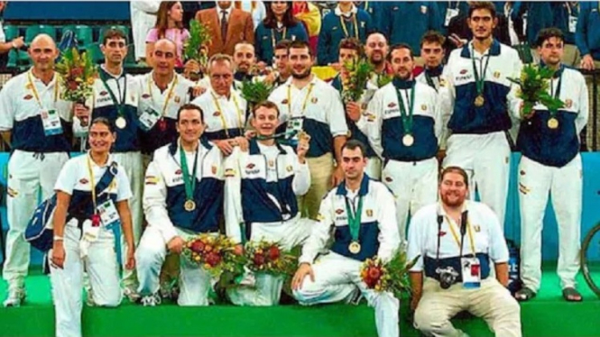 Tim basket Spanyol di Paralimpiade 2000