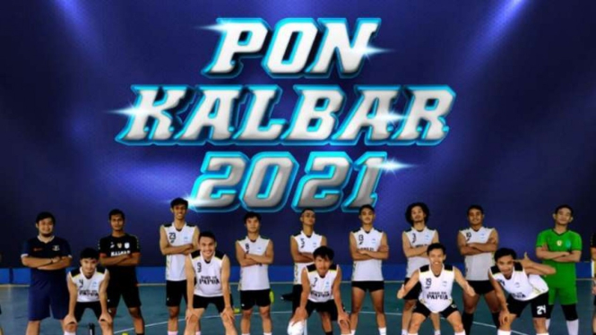 Tim futsal Kalimantan Barat di PON XX Papua