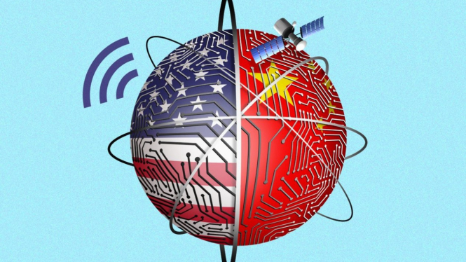 Perang Teknologi China dan Amerika Serikat (AS).