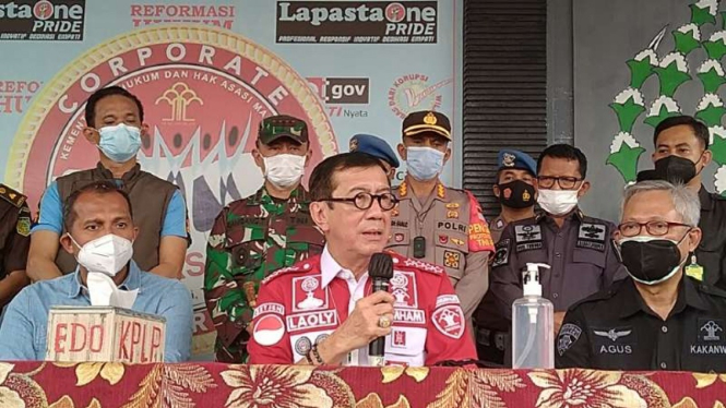 Menteri Hukum dan HAM Yasonna Laoly