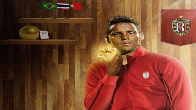 Pemain asing terbaru Bali United, Eber Bessa.