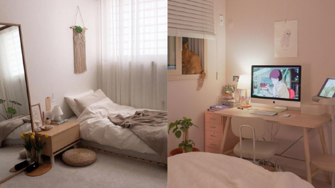 Kamar aesthetic ala drama Korea.