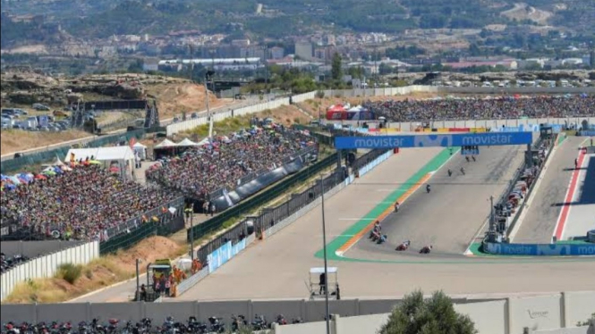 Sirkuit MotorLand Aragon. 