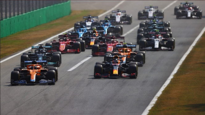 Balapan F1 GP Italia 2021.