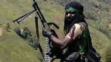 VIVA Militer: Anggota teroris Organisasi Papua Merdeka (OPM), Oniara Wonda
