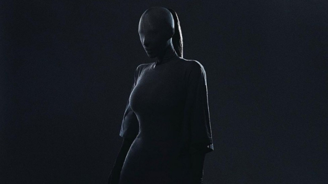 Penampilan Kim Kardashian di Met Gala 2021.